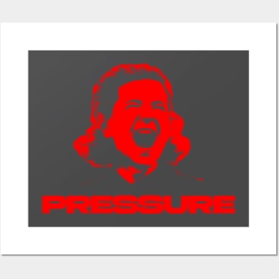 PRESSURE RED Posters and Art